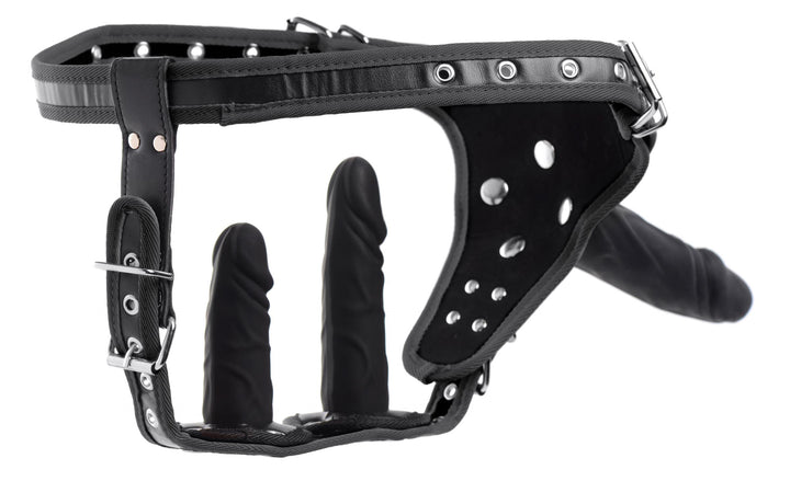 Double Penetration Strap On Harness XR Brands