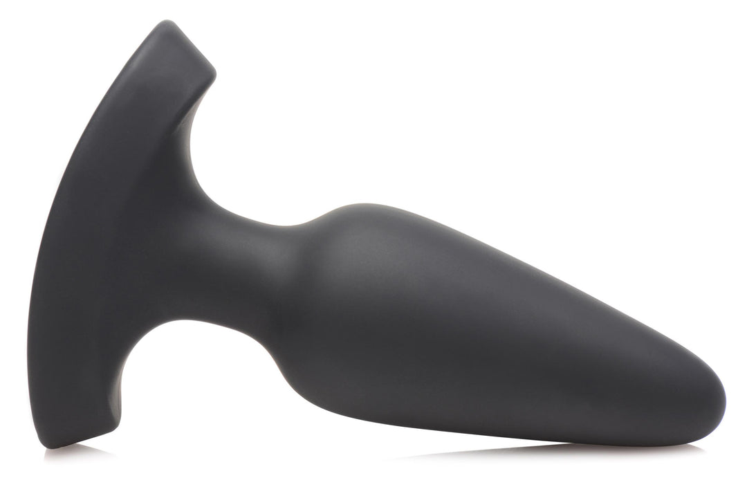 28X Laser Heart Silicone Anal Plug with Remote – Medium Booty Sparks
