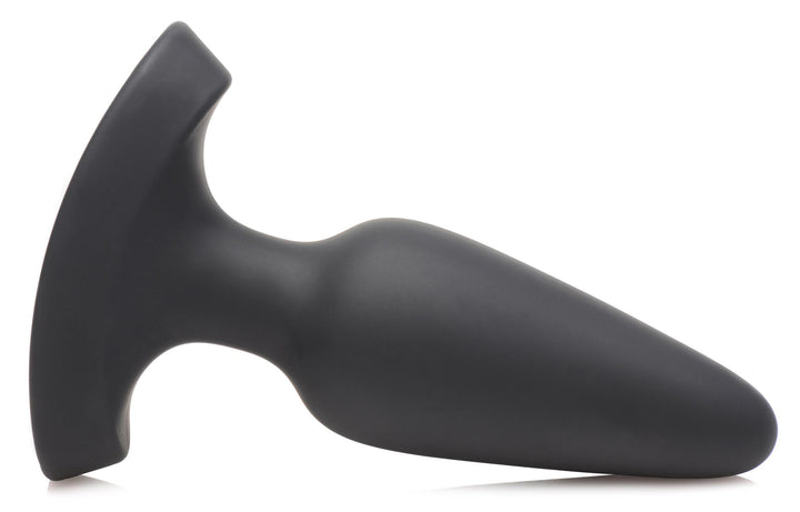 28X Laser Heart Silicone Anal Plug with Remote – Medium Booty Sparks
