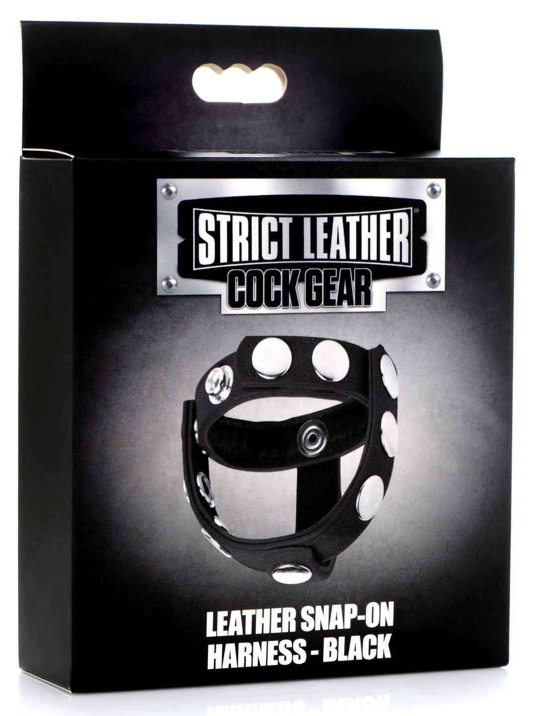 Leather Snap-on Cock Harness -