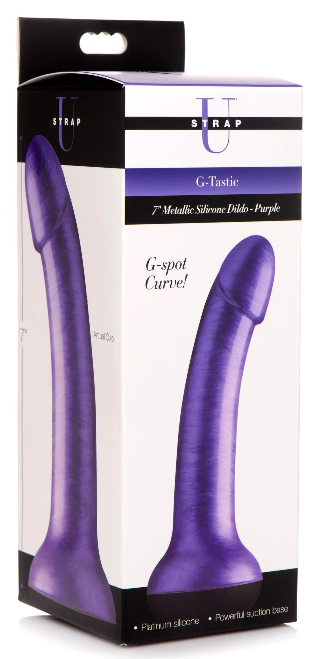 7 Inch Metallic Fantasy Dildo - Realistic Dildo - Lifelike Dildo