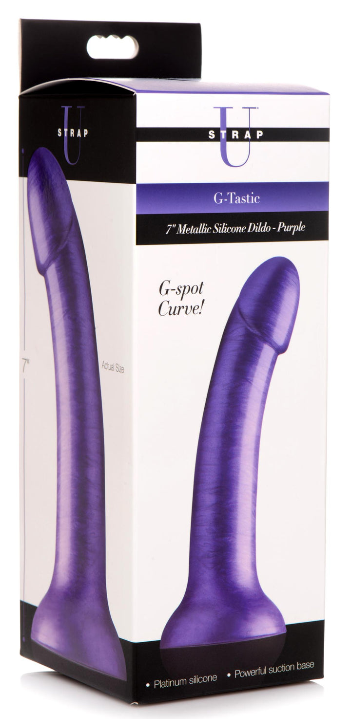 7 Inch Metallic Fantasy Dildo - Realistic Dildo - Lifelike Dildo