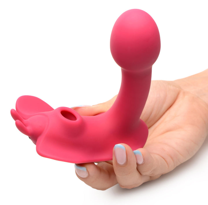 Butterfly Tease 10X Clitoral Suction Silicone Stimulator