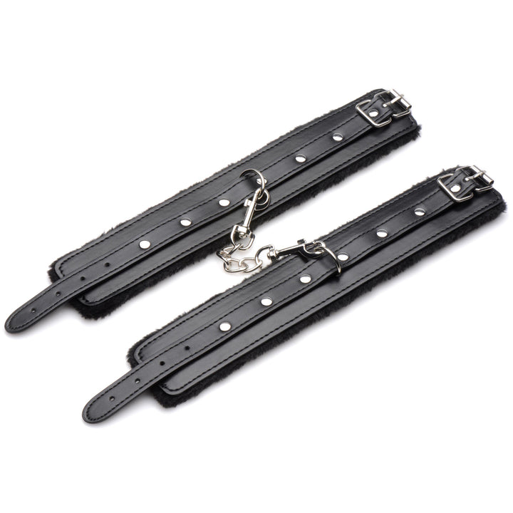 10 Piece Plush Bondage Set Sizzling BDSM Accessories
