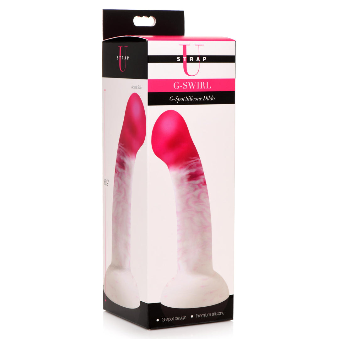 G-Swirl G-Spot Silicone Dildo