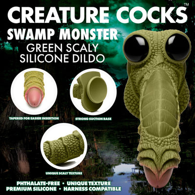 9.4 Inch Swamp Monster | Fantasy Dildo - Jungle Dildo