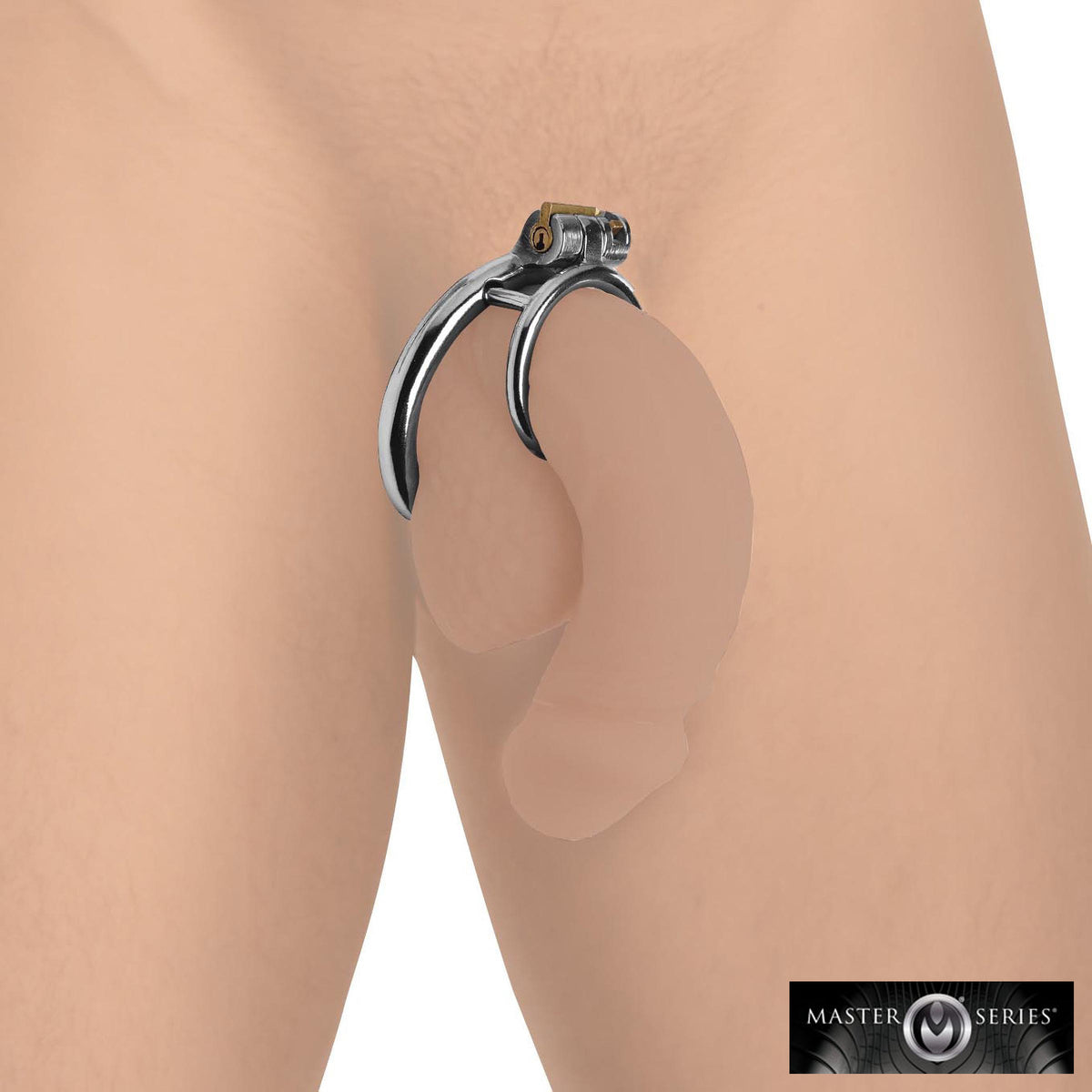 Locked Cock Stainless Steel Locking Cock and Ball Ring Set