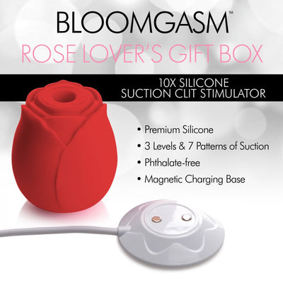 The Rose Lover's Gift Box 10X Clit Suction Rose - Valentine's Gift - Red | Pink | Swirl