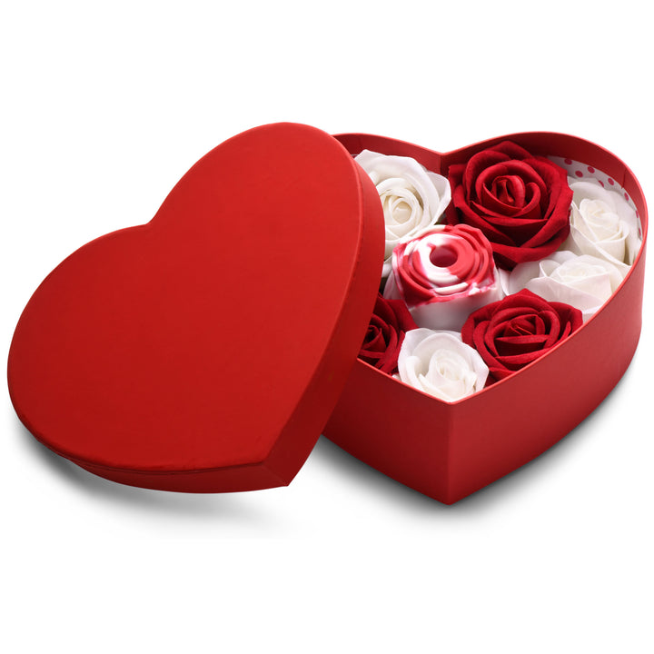 Rose Lovers Gift Box 10X Clit Suction Rose, Swirl
