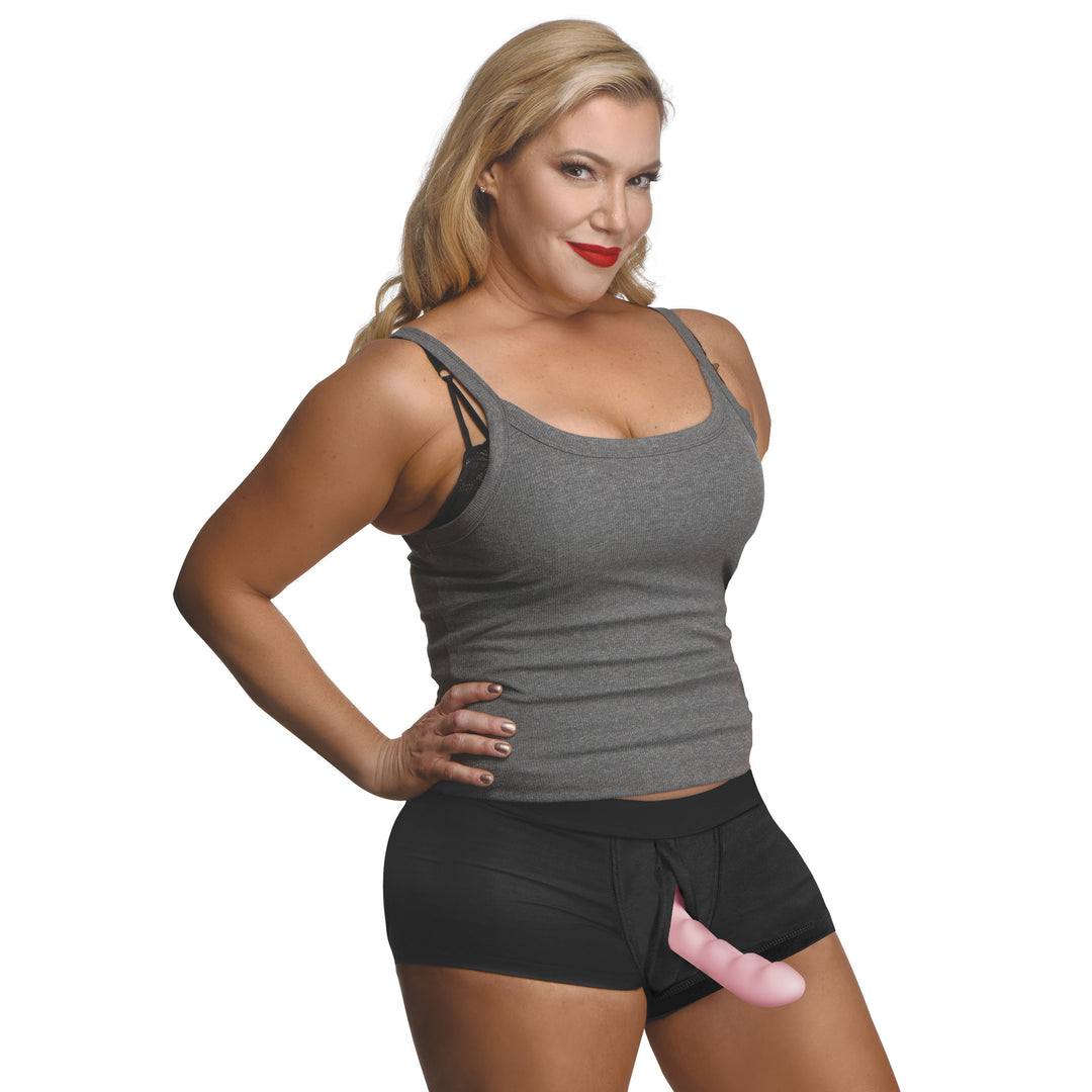 Incognito Boxer Harness with Hidden O-Ring, 3XL