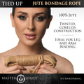 Tied Up Natural Jute Bondage Rope