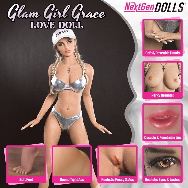 Glam Girl Grace Love Doll | Realistic Sex Doll - Real Sex Doll