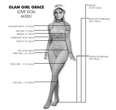 Glam Girl Grace Love Doll | Realistic Sex Doll - Real Sex Doll