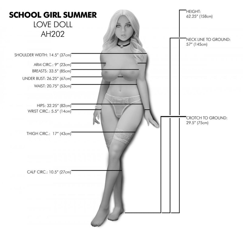 School Girl Summer Love Doll | Realistic Sex Doll - Real Love Doll