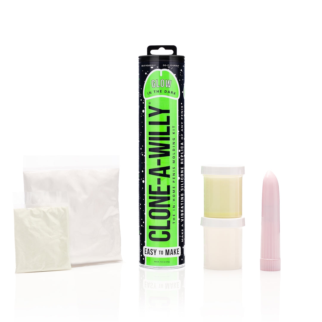 Clone-A-Willy Glow in the Dark Vibrating Penis Casting Kit