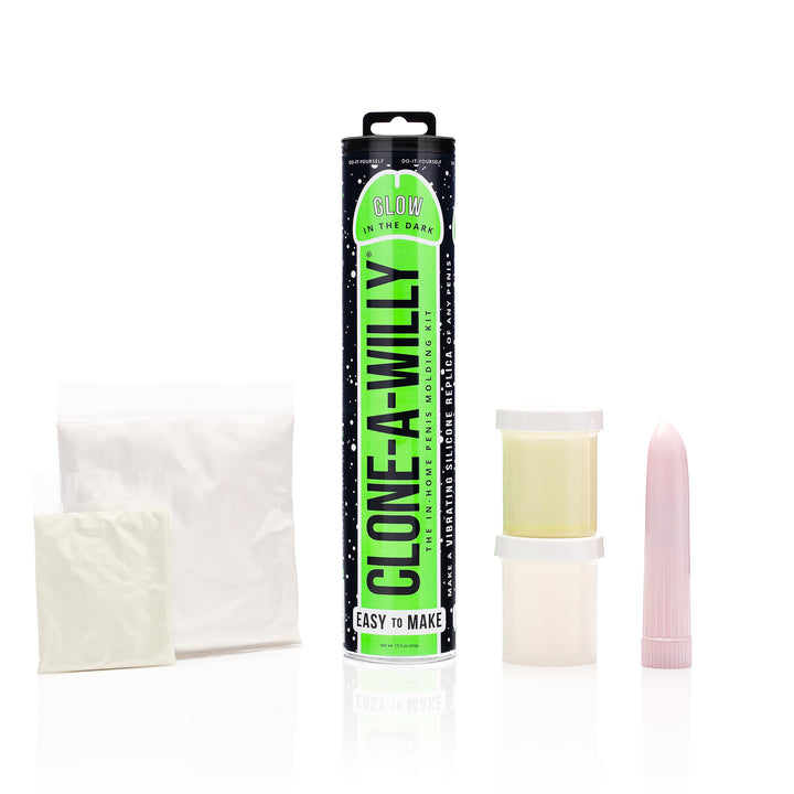 Clone-A-Willy Glow in the Dark Vibrating Penis Casting Kit