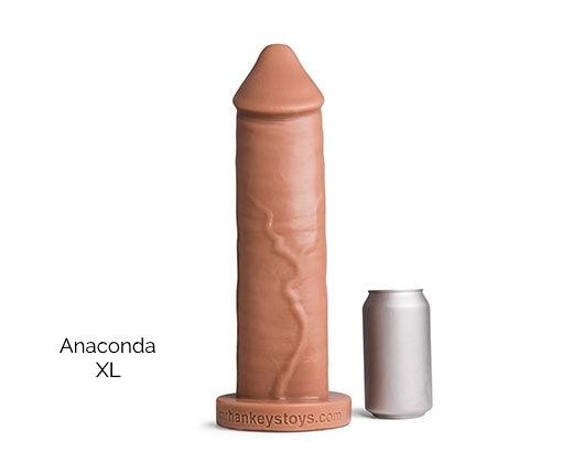 ANACONDA REALISTIC DILDO - FOUR SIZES | MrHankeysToys - The Dildo Hub