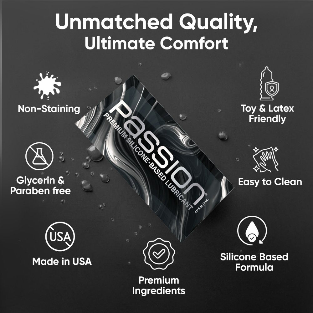 300-Pack Carton Case w/ Premium Silicone-Based Lubricant