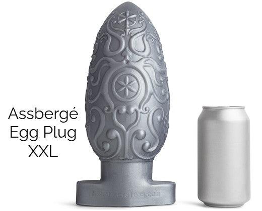 ASSBERGÉ EGG PLUG - FOUR SIZES | MrHankeysToys - The Dildo Hub