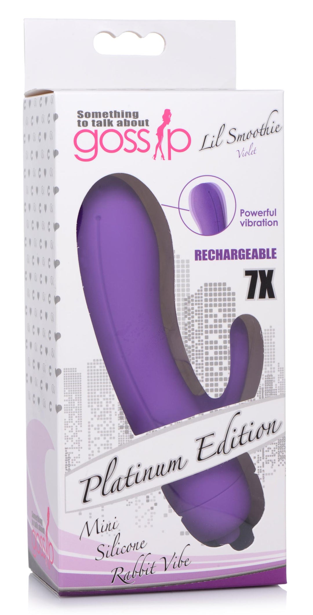 7X Lil Smoothie Mini Silicone Rabbit Vibrator