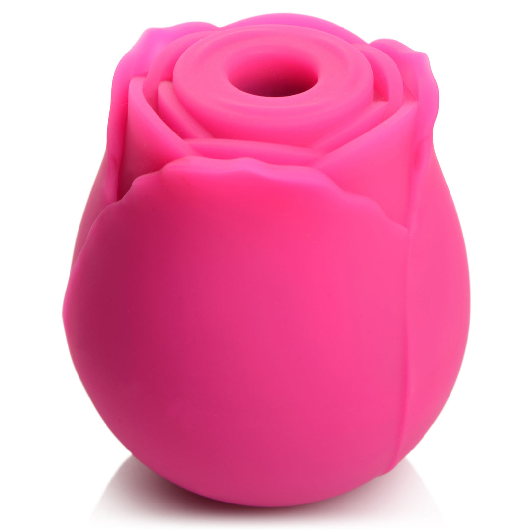 10X Rose Crush Silicone Clitoral Suction Stimulator