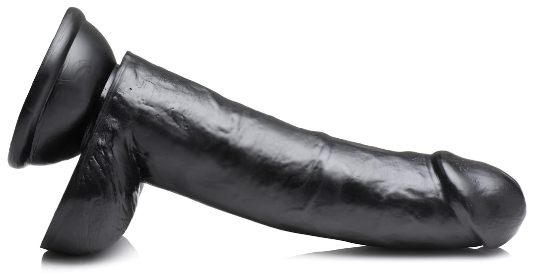 8 Inch Black Jock Realistic Dildo - Small Realistic Dildo - Lifelike Dildo