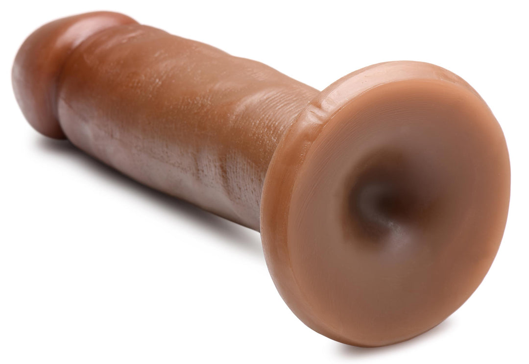 JOCK 6 Inch Realistic Dong Brown