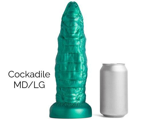 COCKADILE FANTASY DILDO - FOUR SIZES | MrHankeysToys - The Dildo Hub