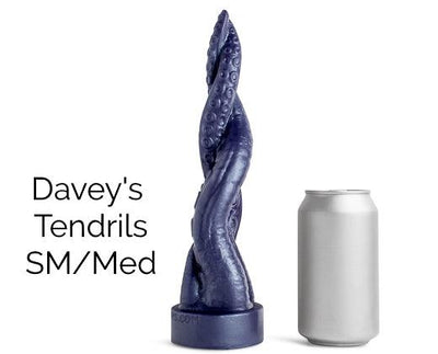 DAVY'S TENDRILS TENTACLE DILDO - FOUR SIZES | MrHankeysToys - The Dildo Hub