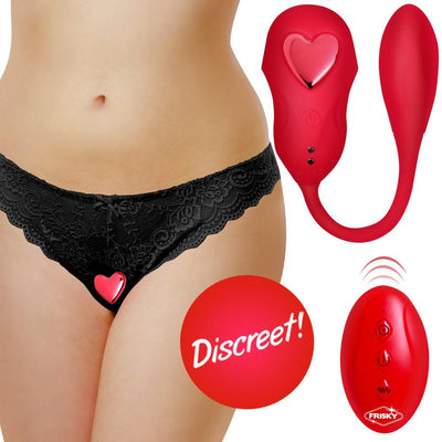 Double Love Connection Silicone Panty Vibe with Remote Control - The Dildo Hub