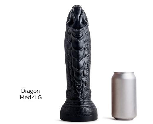 DRAGON DILDO - FOUR SIZES | MrHankeysToys - The Dildo Hub