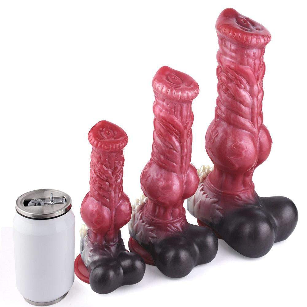 🐺 Fangorn - 3 SIZES | Wolf Dildo - Knotted Dildo - Dog Dildo - The Dildo Hub