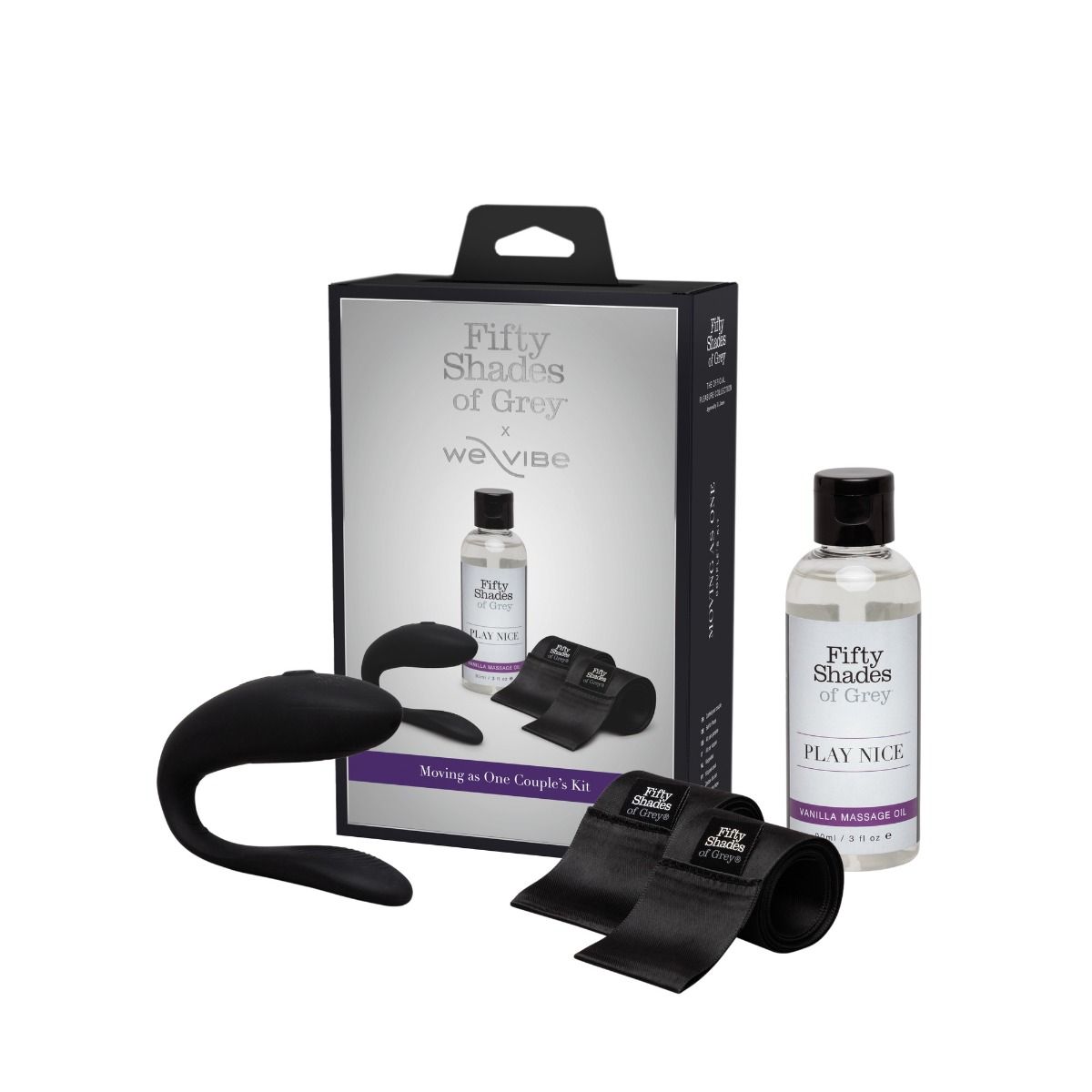 Fifty Shades of Grey x We-Vibe Moving As One Couples Kit