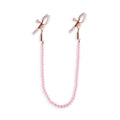 Bound Nipple Clamps DC1 Adjustable Clamps in Pink