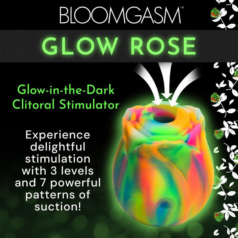 Glow Rose Glow-in-the-Dark Clitoral Stimulator - The Dildo Hub