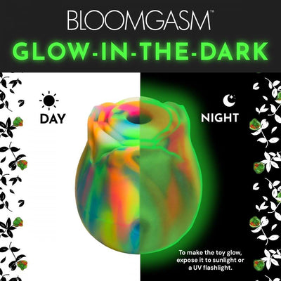 Glow Rose Glow-in-the-Dark Clitoral Stimulator - The Dildo Hub