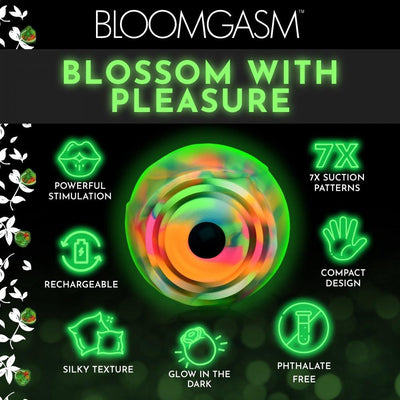 Glow Rose Glow-in-the-Dark Clitoral Stimulator - The Dildo Hub