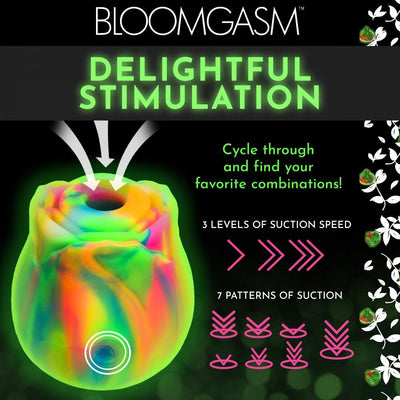 Glow Rose Glow-in-the-Dark Clitoral Stimulator - The Dildo Hub