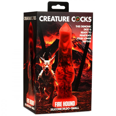 🔥 Hellfire Hound - 3 SIZES | Dog Dildo - Knot Dildo - Wolf Dildo - The Dildo Hub