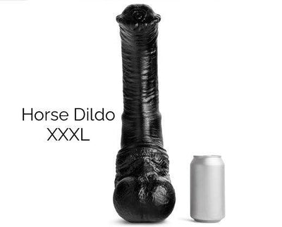 HORSE DILDO - FOUR SIZES - MrHankeysToys - The Dildo Hub