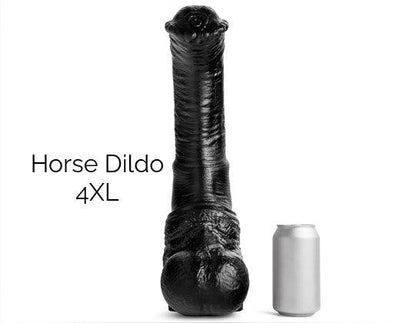 HORSE DILDO - FOUR SIZES - MrHankeysToys - The Dildo Hub