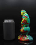 Custom Small Drogon Fantasy Monster Dildo in Platinum Silicone
