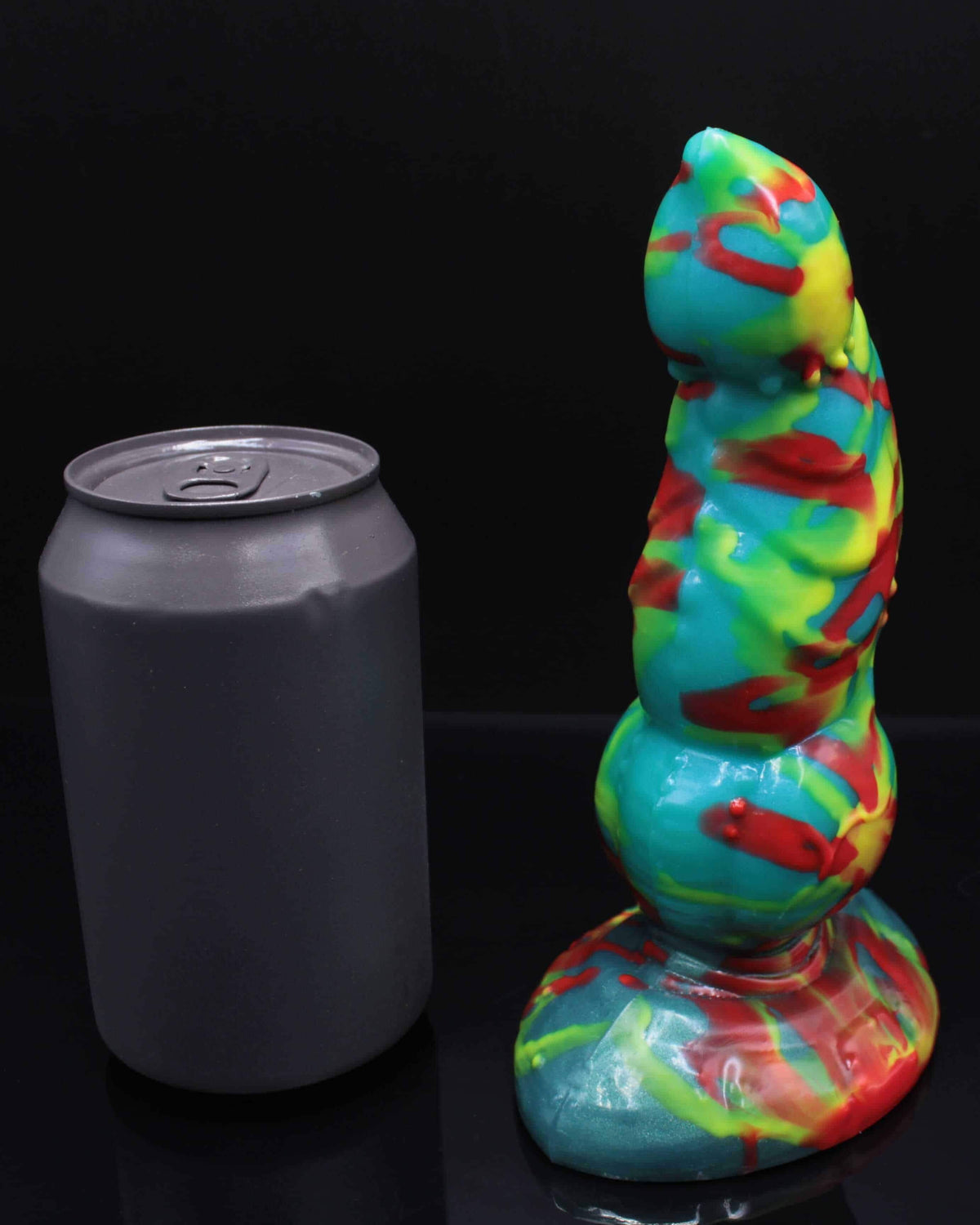 Custom Small Drogon Fantasy Monster Dildo in Platinum Silicone
