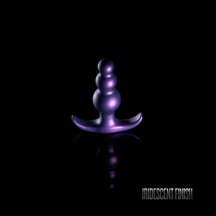 Anal Adventures Matrix Supernova Beaded Silicone Plug