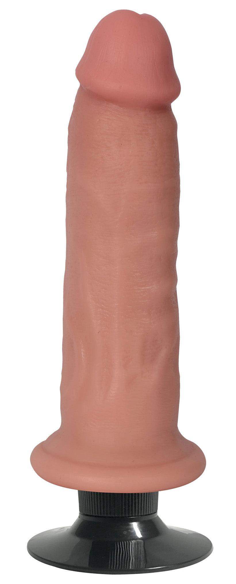 Jock Bareskin Vibrating Dildo in Light 7 Inch