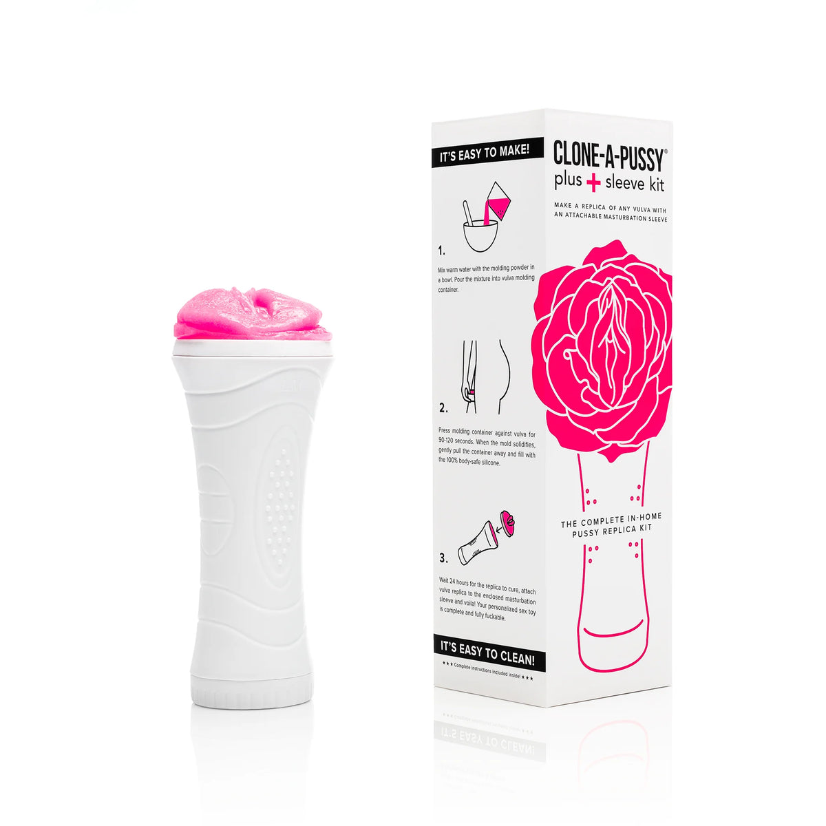 Clone-A-Pussy Plus Sleeve Silicone Vulva Molding Kit with Attachable Sleeve