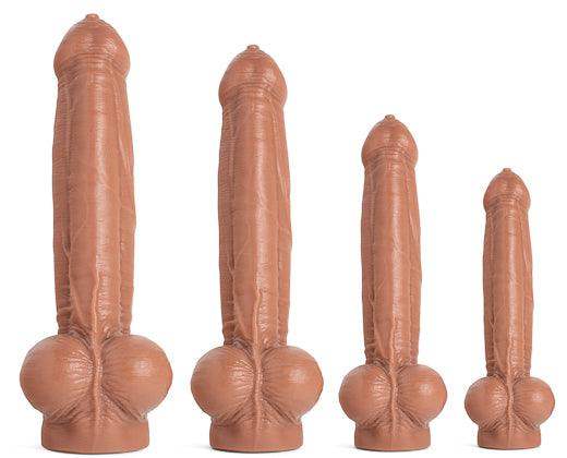 LAMPWICK UNCUT DILDO - FOUR SIZES | MrHankeysToys - The Dildo Hub