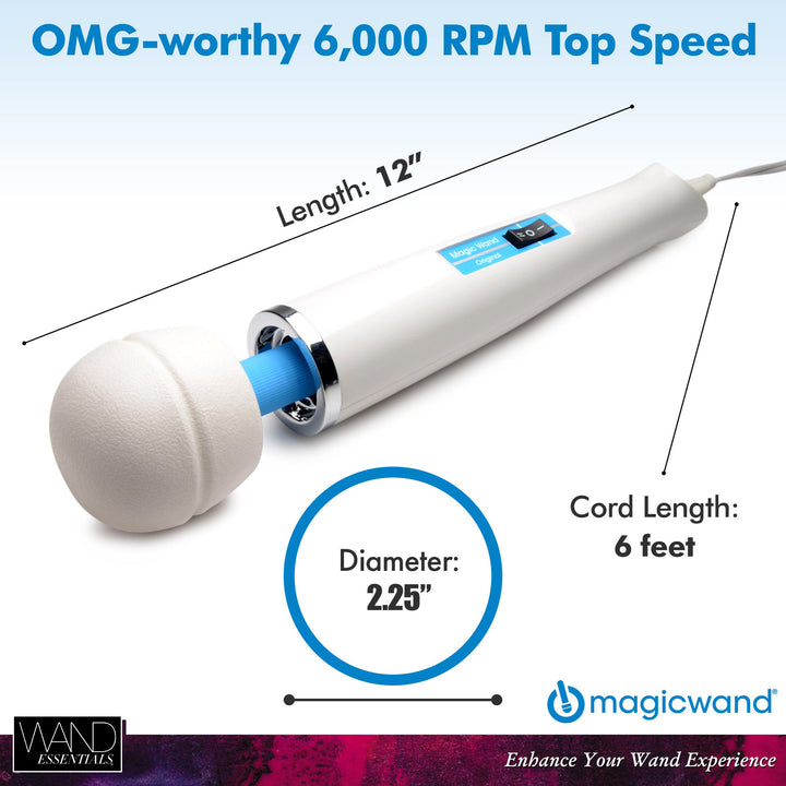Original Magic Wand - OMG-worthy 6,000 RPM Top Speed