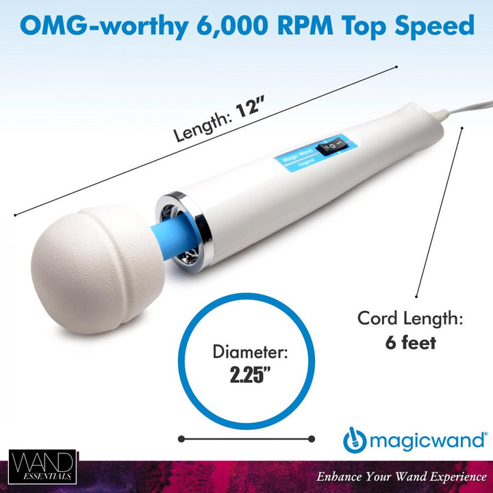 Original Magic Wand - OMG-worthy 6,000 RPM Top Speed