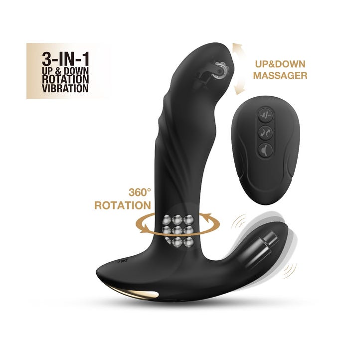 Dorcel Multi P-Joy Prostatic Vibrator | Advanced Triple-Motor Stimulation